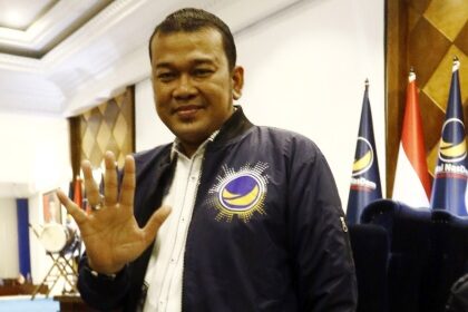 Politisi NasDem, H. Riano P Ahmad, SH., kembali dilantik menjadi Anggota DPRD DKI Jakarta untuk periode 2024-2029, Senin (26/8/2024)./Ist