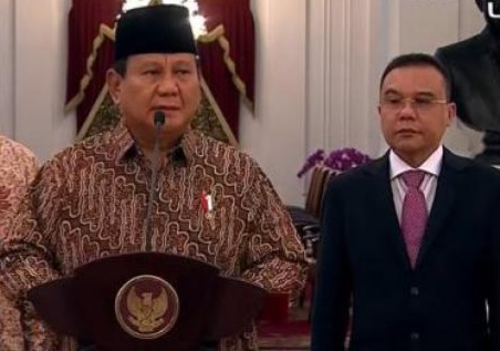 Presiden RI Prabowo Subianto Periode 2024-2029/Ketua Umum Gerindra dan Wakil Ketua DPR-RI/Ketua Harian Partai Gerindra Sufmi Dasco Ahmad./Ist