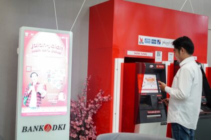 Ilustrasi ATM Bank DKI00./Ist