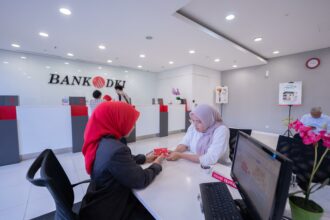 Ilustrasi layanan nasabah Bank DKI./Ist