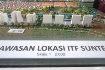 Pencanangan pembangunan ITF Sunter./Ist