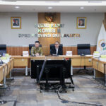 Panitia Khusus (Pansus) Perparkiran DPRD DKI Jakarta saat menggelar rapat di Ruang Komisi B Gedung DPRD DKI Jakarta, Kebon Sirih, Jakarta Pusat, Senin (14/4/2025)./Ist.dprd-dki.dok