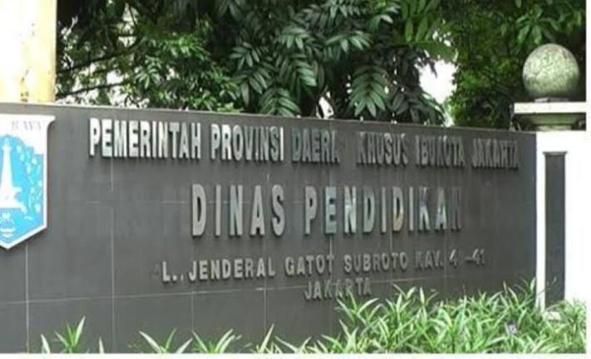 Kantor Dinas Pendidikan DKI Jakarta di Jln. Jendral Gatot Subroto, Kav. 40-41, Jakarta Selatan./Disdik DKI.dok