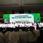 Pengurus MN KAHMI 2022-2027 di Jakarta Convention Center (JCC), Jakarta, pada Senin (27/3/2023)./Kamhi.dok